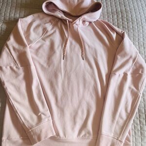 Lululemon City Sweat Pullover Hoodie Light Pink Large Strawberry Milkshake